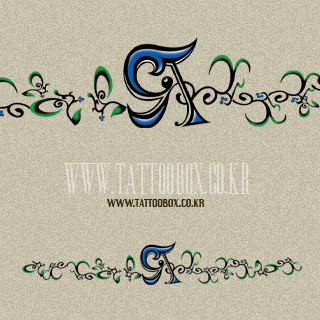 패션타투 (띠모양19)