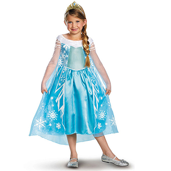 디즈니 프로즌 엘사 디럭스 드레스(4~6세)